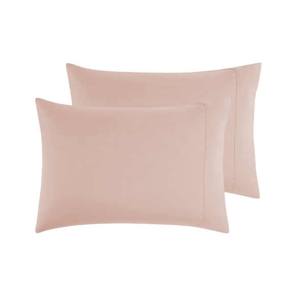 Empyrean Bedding Queen Pillow Cases Set of 2 - Soft, Pale Blush (Pink)