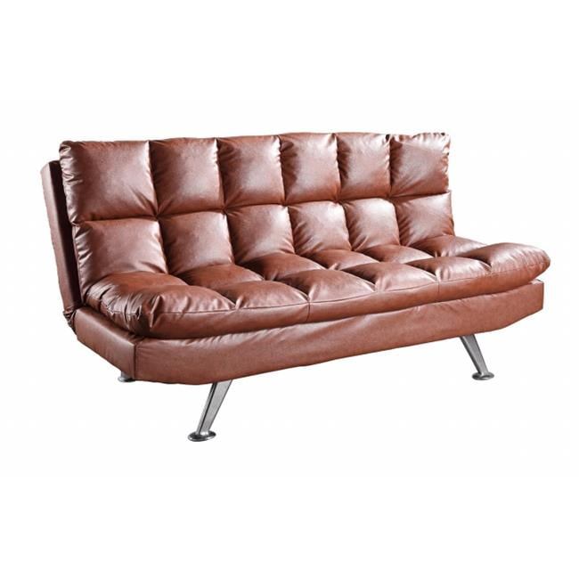Nova Furniture Group NF146S Klik Klak Sofa Bed, Brown