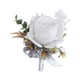 thumbnail image 1 of Boda con flores artificiales para novia, novio, mujeres, hombres, flor de rosa de imitación para eventos formales, banquete de graduación Ramillete, 1 of 8