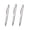 Silver, variant on Cebalnir Ballpoint Pens Black Pens Metal Pen For Journaling Gift Business Men Flight Attendants 1.0 Mm Medium Point Nice Pen 3 Pens With 3 Refills 16ml