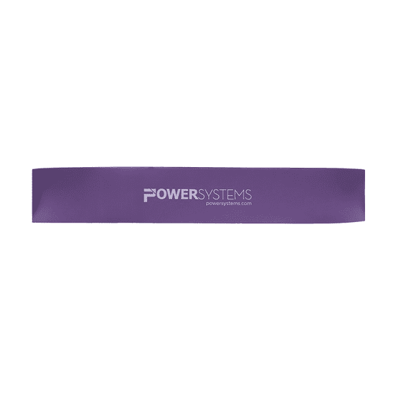 Power Systems Versa Loop Extra Heavy Resistance Band Ring Purple – Lower Body Exercise & Rehab Tool