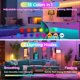 thumbnail image 2 of Paquete de 2 bombillas recargables Yochoice E12 con mando a distancia de 15 colores, 2 of 7