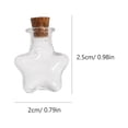 thumbnail image 2 of Baluue 48Set Small Clear Glass Bottles Transparent Design Decorative Scenes Party Planners, 2 of 8