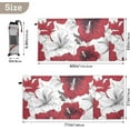 thumbnail image 4 of Dreamtimes Red Flower Beach Towel Quick Dry Absorbent Bath Towels Sandproof Lightweight Towel for Gym Yoga Sports Swimming 31x71in, 4 of 7
