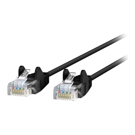 UPC: 0745883805280 | Belkin CE001B06-BLK-S 6 ft. Cat 6 Black 28 AWG UTP Snagless Patch Network Cable