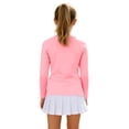thumbnail image 5 of Purcolt Girls Long Sleeve Shirts Casual Breathable UPF 50+ Crewneck Sun Protection Tops, 4-15 Years, 5 of 9