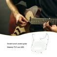 thumbnail image 4 of Eigraketly Guitarra 1 capa 10 agujeros Pick Guard Musical blanco negro capa única placa antiarañazos protector golpeador cojín JB Bass Accesorios para instrumentos musicales Eigraketly OD028190-00, 4 of 6