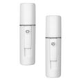 thumbnail image 2 of WORGEOUS 2 unids nano cara rociador rociador portátil facial vapor mujer cara humidificador blanco, 2 of 9