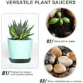 thumbnail image 2 of ZGDong Plant Saucer 12Pcs Set - 6/8/10 Inch Black Plastic Plant Trays, Drip Trays for Potted Plants Indoor Outdoor, Water Catcher Saucers for Flower Pot Drainage, 2 of 7