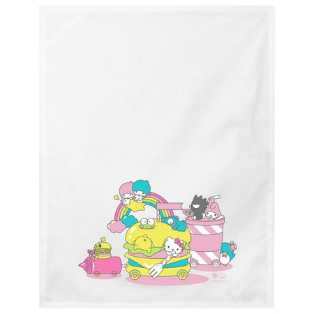 

Sanrio Hello Kitty Characters Logo Kitchen Dish Towel