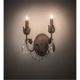 thumbnail image 1 of Aplique de pared de 2 luces Antonia de 9.5" de ancho MEYDA 211574, 1 of 1