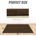 thumbnail image 6 of Office Chair Mat for Hardwood Floor, 48"x36" Computer Chair Rug, Under Desk Mat, Large Anti-Slip Floor Protector for Home Office, Brown, 6 of 8