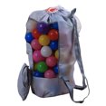 thumbnail image 1 of Coofit Mesh Beach Bag Folding Portable Drawstring Toy Mesh Bag Beach Toy Bag, 1 of 7
