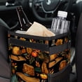 thumbnail image 6 of Thanksgiving Hat Foldable Car Trash Can with Lid, Leak-Proof Mini Trash Can, Car Trash Bin, Trash Can for Car with Hanging Storage Bag, 6 of 6