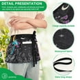 thumbnail image 4 of Yayeee Waist Apron with Pockets for Cooking Waterproof Half Server Aprons, Gothic Floral Print, 4 of 7