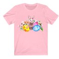 thumbnail image 4 of Pntutb - Camiseta corta con cuello redondo y estampado de Pascua para mujer Pntutb Pntutb-3548, 4 of 5