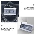 thumbnail image 2 of Minkissy Weatherproof Electric Box Breaker Box Grey ABS 1Pcs for Electrical Equipment, 2 of 8