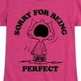 thumbnail image 3 of HYBRID APPAREL - Peanuts - Sally Perfect - Toddler & Youth Girls Short Sleeve Graphic T-Shirt, 3 of 5