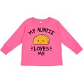 thumbnail image 3 of Inktastic My Auntie Loves Me with Taco Illustration Boys or Girls Long Sleeve Toddler T-Shirt, 3 of 5