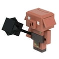 thumbnail image 2 of Minecraft Legends Piglin Runt Action Figure, Attack Action and Accessory, 3.25-in Collectible Toy, 2 of 6