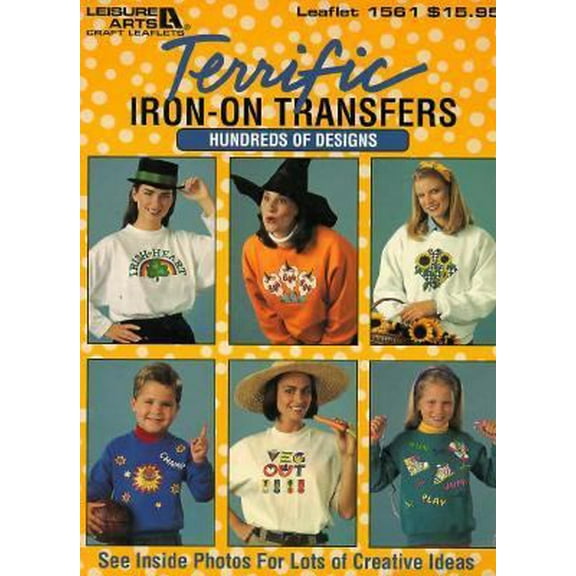 Pre-Owned Terrific Iron on Transfers (Paperback) 0942237749 9780942237740