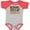 Heather and Red, variant on Inktastic Beware the Ides of March Boys or Girls Baby Bodysuit