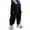 Black, variant on RUTAYY Toddler Boys Pants Drawstring Elastic Sweatpants Active Joggers Plush Warm For Kids Trouser Versatile Infants Pants