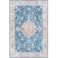thumbnail image 2 of Mark&Day Area Rugs, 5x8 Loeswijk Traditional Sky Blue Area Rug (5' x 7'6"), 2 of 6