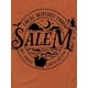 thumbnail image 3 of Halloween SALEM Print T-Shirt, Casual Short Sleeve Top For Spring & Summer, Women's Clothing, 3 of 5