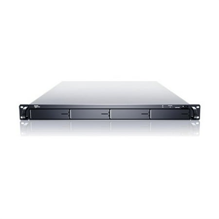 Digital Thermofresh Server - sans digital elitenas 1u 4 bay intel xeon nas + iscsi with redundant power rackmount server en104l+bxr (black)