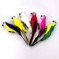 thumbnail image 2 of BOOYOU Artificial Bird Lifelike Feathered Parrot Foam Birds Christmas Model Colorful Simulation Macaw Parrots for Tree Craft, 2 of 19