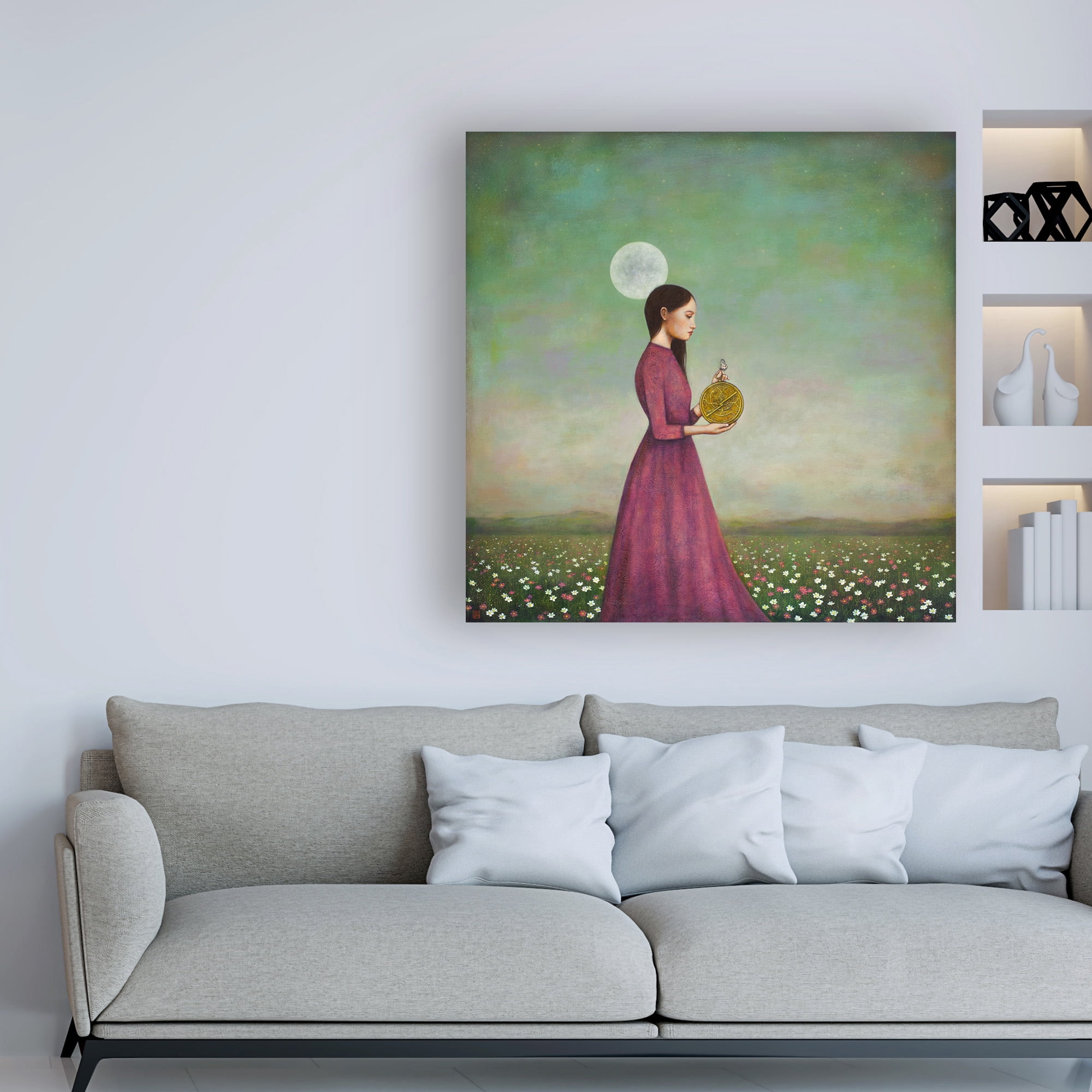 Trademark Fine Art 'Counting on the Cosmos' Canvas Art by Duy Huyn