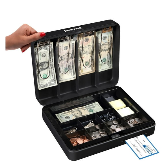 Honeywell - Deluxe Steel Cash Box Model 6113