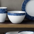 thumbnail image 6 of Noritake Blue Rill Set of 4 Cereal Bowls, 6 of 7