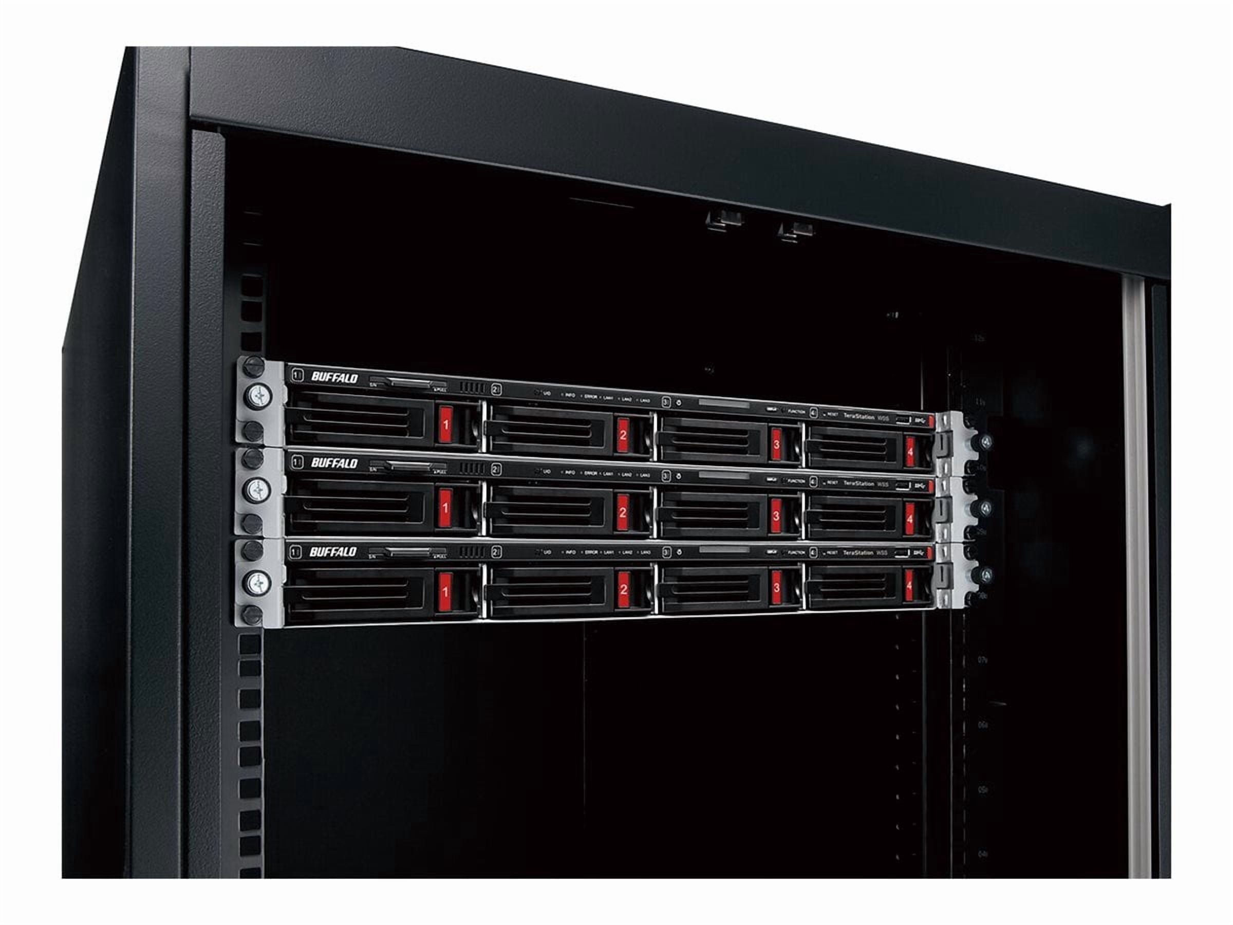 BUFFALO TeraStation WS5420RN 4-Bay Windows Server IoT 2025 Rackmount NAS 32TB (4x8TB) HDD Included TAA Compliant - Intel Atom C3338 Dual-core (2 Core) 1.50 GHz - 4 x HDD Supported - 48 TB Supported...
