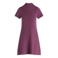 thumbnail image 6 of Scoop Women's and Women’s Plus Fit and Flare Jacquard Sweater Dress, Sizes XS-4X, 6 of 6