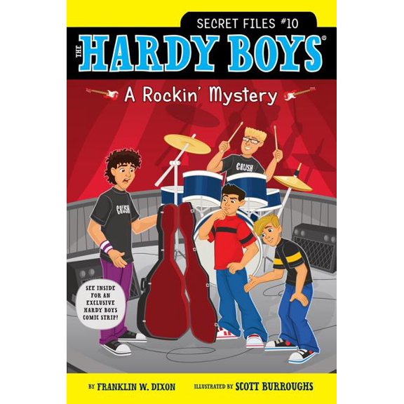 Hardy Boys: The Secret Files A Rockin' Mystery, Book 10, (Paperback)