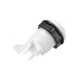 thumbnail image 3 of 27mm Mounting Hole Momentary Game Push Button Switch with Micro switch for Arcade Video Games White, 6pcs, 3 of 5