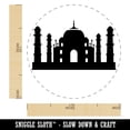 thumbnail image 2 of Taj Mahal Agra India Landmark Silhouette Self-Inking Rubber Stamp Ink Stamper - Fuchsia Ink - Medium 1 Inch, 2 of 7