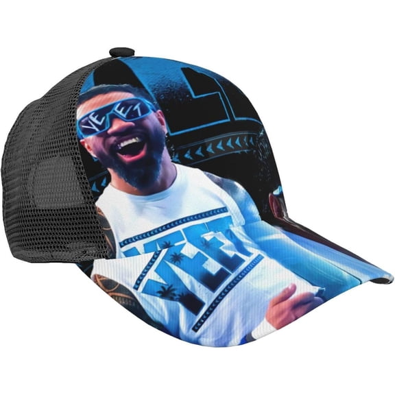 Jey USO Baseball Cap Adjustable Caps Unisex Aldult Trucker Cap Outdoor Cool Baseball Hats Daily Cap for Going Out for Men's Women's Black