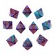 thumbnail image 1 of 10 Piezas De Dados De Poliedro De Múltiples Caras D8 Para Juego De Mesa D&D TRPG Púrpura + Azul Sunnimix Juego de dados TRPG Dice, 1 of 8