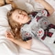 thumbnail image 5 of Balery Christmas Snowman With Hat Conjunto de Pijama Infantil de Manga Corta con Estampado – Ropa de Dormir de Algodón Suave-Small, 5 of 6
