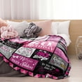 thumbnail image 3 of LHSHID 80th Birthday Gifts for Women Blanket80th Birthday Gifts Ideas80th Birthday Decorations80 Year Old Birthday Gifts for WomenBirthday GiftsThrow Blanket 40"x50", 3 of 7