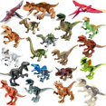 thumbnail image 1 of 20 Piezas Serie Dinosaurio Figuras Minifiguras Bloques de Construcción Set, Juegos Jurassic Acción Figuras Kits para Niños y Fans Regalo de Cumpleaños, 1 of 5