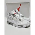 thumbnail image 3 of Ni - ke Size 7.5 - Jordan 4 Retro Mid White Oreo, 3 of 5