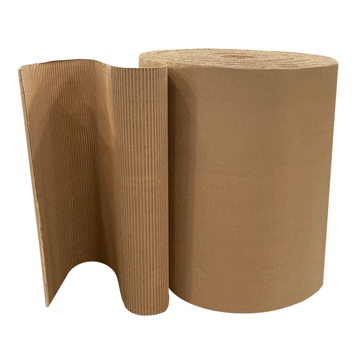 UOFFICE Corrugated Wrap 24" x 250' x 1/8" Thick - B Flute - Cardboard Wrap