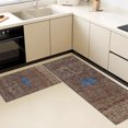 thumbnail image 5 of Kitchen Rugs Sets of 3 Non Slip Washable Kitchen Mats for Floor, Kitchen Runner Rug, Floor Mat Carpet for Entryway, Laundry, Sink, 5 of 12