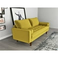 thumbnail image 2 of US Pride Furniture Mac Sofa, Golden Rod, 2 of 2