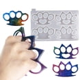 thumbnail image 2 of Molde De Resina Para Nudillos, Llavero De Dedo, Molde De Fundición De Epoxi De Silicona Para Manualidades Diy, Colgante De Llavero, Regalo Hecho A Mano, Fabricación De Joyas Minnieouse HA020996-00, 2 of 6