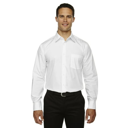 - Luster Wrinkle-Resistant Cotton Blend Poplin Taped Shirt